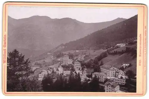 Fotografie Römmler & Jonas, Dresden, Ansicht Bad Gastein, Blick nach der Kaiserpromenade