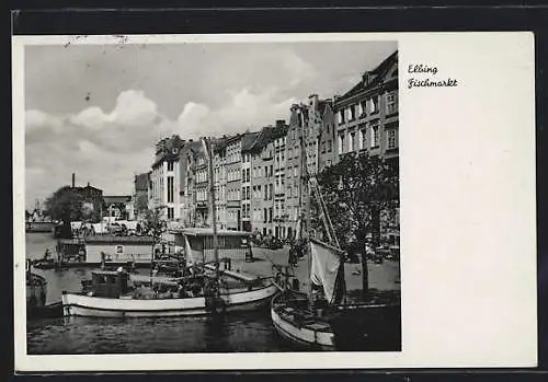 AK Elbing, Boote am Fischmarkt