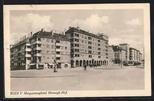 AK Wien, Margaretengürtel, Herwegh-Hof