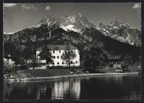 AK Saalfelden a. St. M., Blick über den Ritzensee