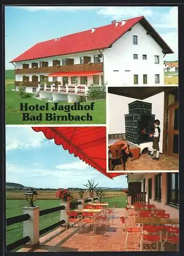 AK Bad Birnbach, Hotel Jagdhof, Brunnaderstrasse 13