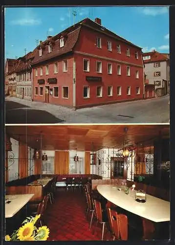 AK Bad Windsheim, Gasthof Ullrichs Bierstube, Wassergasse 2