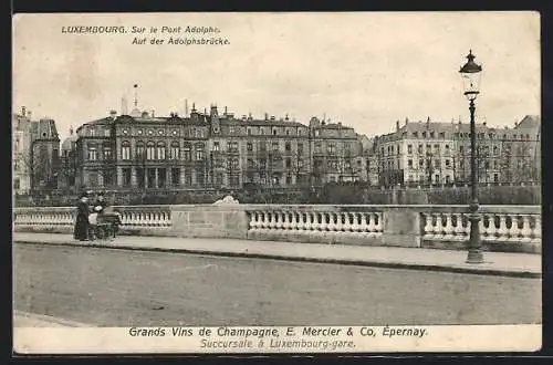 AK Luxembourg, Auf der Adolphsbrücke