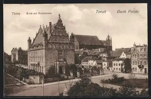 AK Thorn, Blick auf Reichsbank