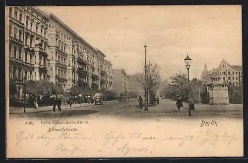 AK Berlin-Kreuzberg, Baerwaldstrasse