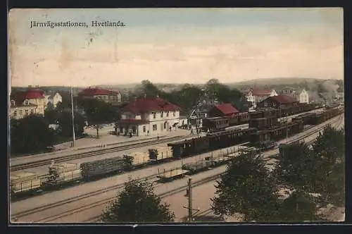 AK Hvetlanda, Järnvägsstationen