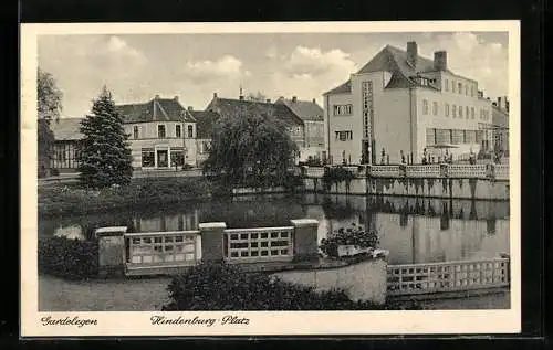 AK Gardelegen, Hindenburg-Platz