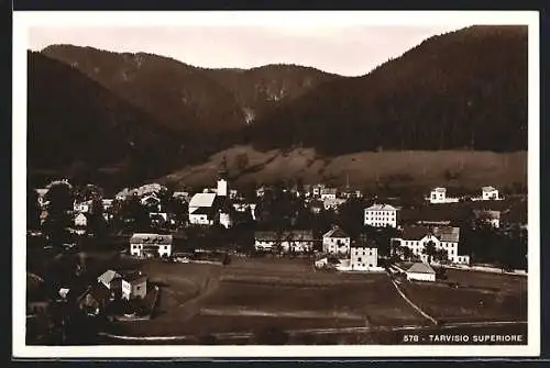 AK Tarvisio, Blick zum Ort