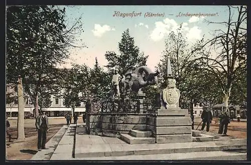 AK Klagenfurt, Lindwurmbrunnen