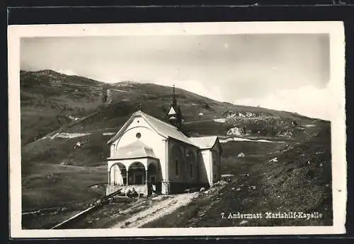 AK Andermatt, Mariahilf-Kapelle