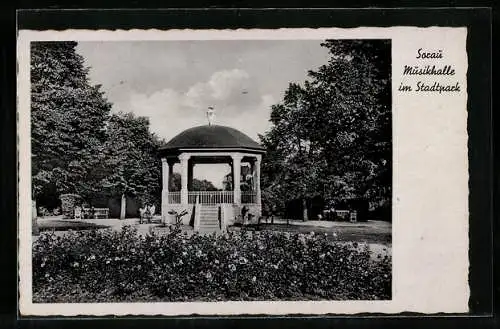 AK Sorau, Musikhalle im Stadtpark