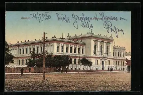 AK Valjevo, Blick auf das Gymnasium