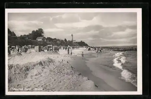 AK Horst /Ostsee, Strandpartie