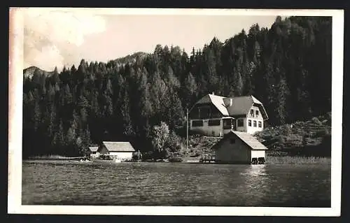 AK Weissensee, Gasthof und Pension Seehof am Wasser