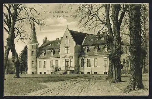 AK Zechliner Hütte, Schloss Schlaborn mit Anlagen