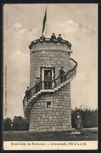 AK Furtwangen i. Schwarzwald, Brend-Turm