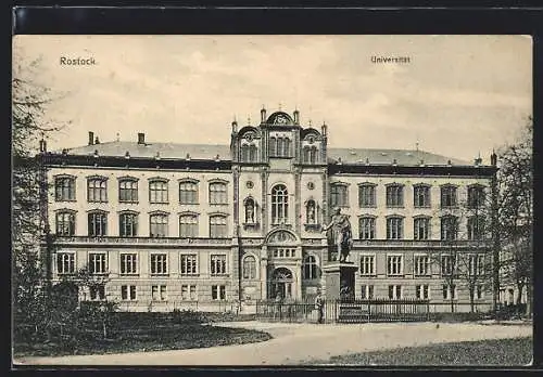 AK Rostock, Universitäts-Ansicht