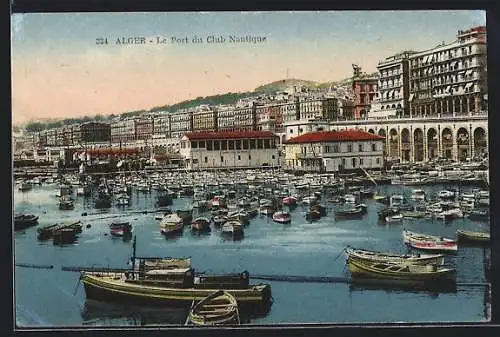 AK Alger, Le Port du Club Nautique