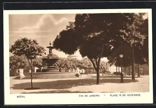 AK Rio de Janeiro, Place 15 de Novembre