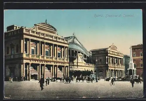 AK Roma, Stazione di Termini, Bahnhof