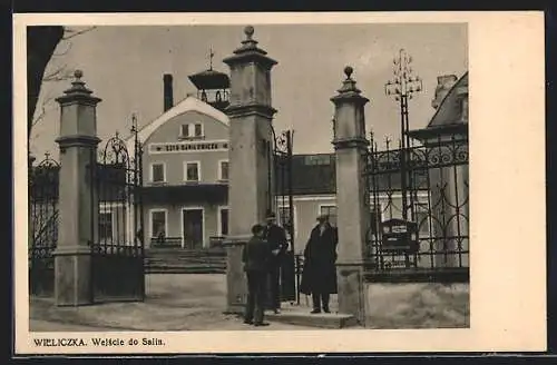 AK Wieliczka, Wejscie do Salin