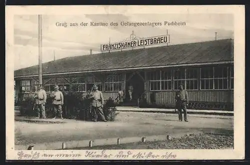 AK Puchheim, Kantine des Gefangenenlagers Franziskaner-Leistbräu