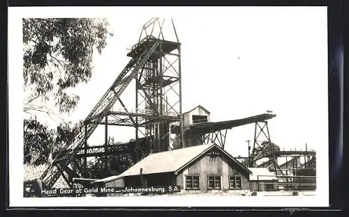 AK Johannesburg, Head Gear at Gold Mine