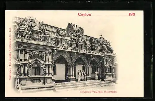 AK Colombo, Hindoo Temple