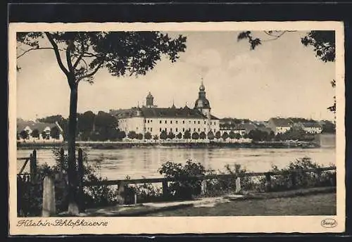 AK Cuestrin / Kostrzyn, Blick zur Schlosskaserne