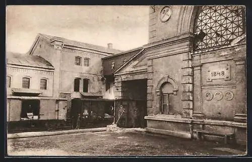 AK Wieliczka, Salzverladung am Schacht Regis