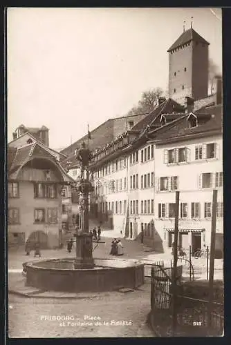 AK Fribourg, Place et Fontaine de la Fidélité