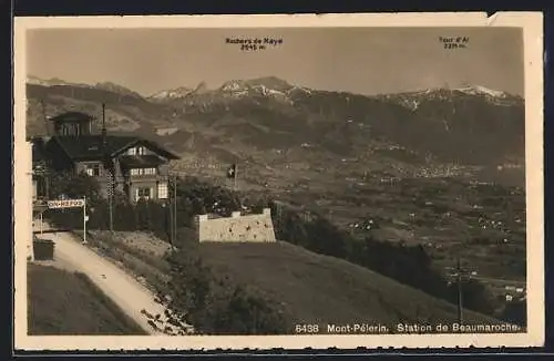 AK Mont-Pélerin, Station de Beaumaroche
