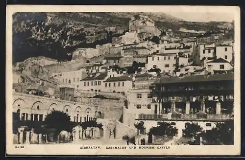 AK Gibraltar, Casemates and Moorish Castle