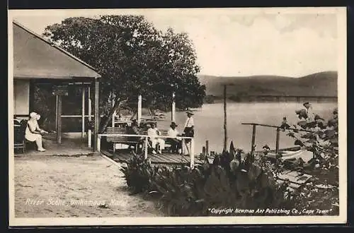 AK Umkomaas /Natal, River Scene