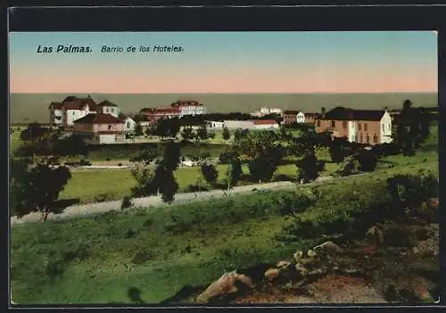 AK Las Palmas, Barrio de los Hoteles