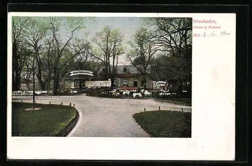 AK Wiesbaden, Cafe-Restaurant Bürger-Schützen-Halle