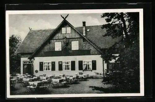 AK Bad Liebenstein /Thür. Wald, Waldgaststätte und Fremdenheim Hubertushof