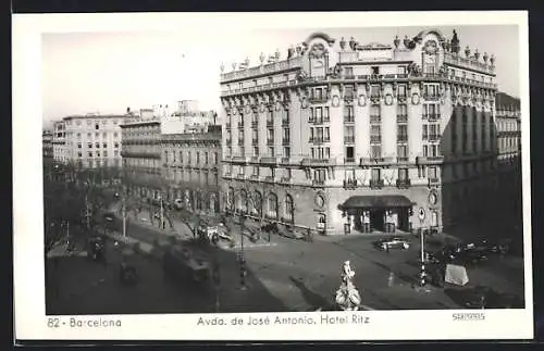 AK Barcelona, Avda. de José Antonio & Hotel Ritz