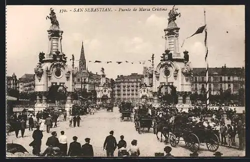 AK San Sebastian, Puente de Maria Cristina