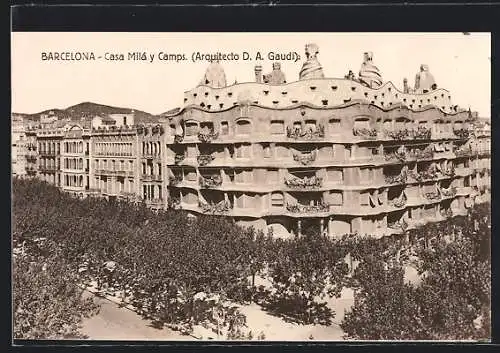 AK Barcelona, Casa Milá y Camps