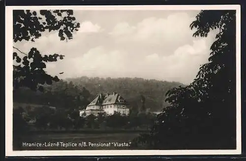 AK Lazne Teplice n. B., Pensionat Vlasta