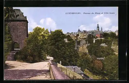 AK Luxembourg, Plateau du Rham et Ville haute