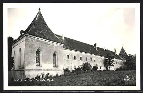 AK Deutschkreutz i. Bgld, Blick zum Schloss