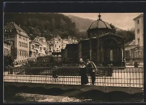 AK Wildbad / Württ., Blick auf die Trinkhalle