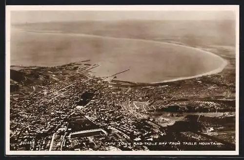 AK Cape Town, Table Bay from Table Mountain