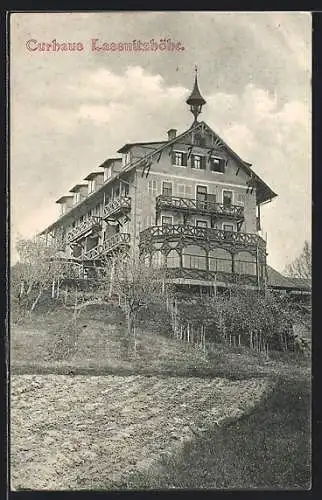 AK Lassnitzhöhe, Blick auf das Kurhaus