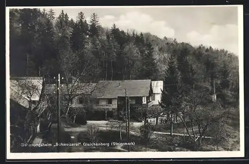 AK Gleichenberg, Genesungsheim Schweizerei im Grünen