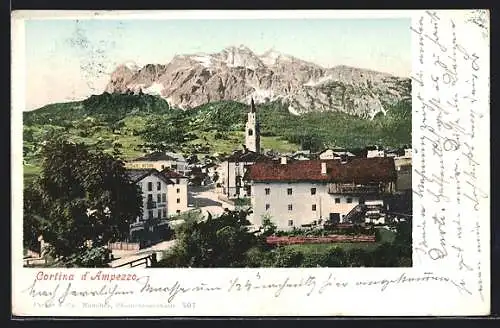 AK Cortina d`Ampezzo, Ortsansicht