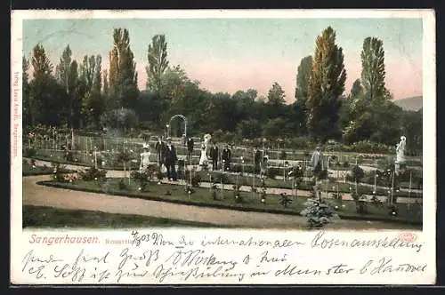 AK Sangerhausen, Rosarium