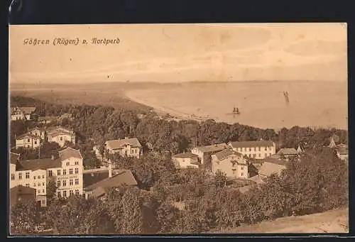 AK Göhren /Rügen, Blick vom Nordperd